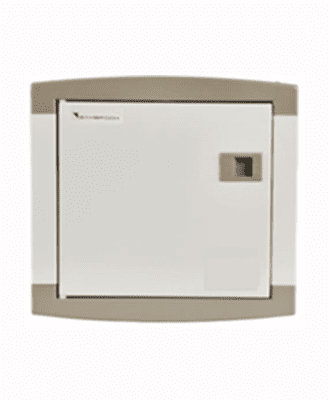 sambrook consumer unit 4way w/o isolator flush