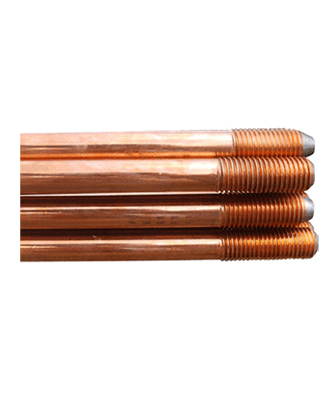 earth rod copper 1/2"x4'