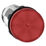 SCHNEIDER HARMONY PILOT LIGHT LED 230V RED #XB7EV04MP
