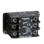SCHNEIDER HARMONY SPRING RETURN CONTACT BLOCK 2 STEP STAGGERED 2NO + 1NC #XENG1191