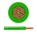 METSEC AUTO CABLE 0.50MM GREEN (Roll=100m)