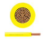 METSEC AUTO CABLE 0.50MM YELLOW (Roll=100m)
