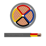 METSEC CU/XLPE/PVC UNARMOURED POWER CABLE 4COREx150MM GREY - Loose