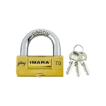 GODREJ CYLINDRICAL PADLOCK 70MM IMARA (BLISTER PACK) #LKXPPI70B/6249