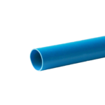 DEL PVC PRESSURE PIPE 63MMx3MTRS CLASS-E BLUE THREADED