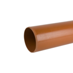 DEL PVC DOWN PIPE 110MMx6MTRS GOLDEN BROWN K/R