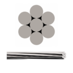 METSEC BARE ALUMINIUM CONDUCTOR 25MM - Loose