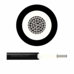 METSEC PV SOLAR CABLE PV1-F 6.00 SQ MM BLACK (Roll=500m)