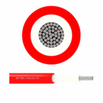 METSEC PV SOLAR CABLE PV1-F 6.00 SQ MM RED (Roll=500m)